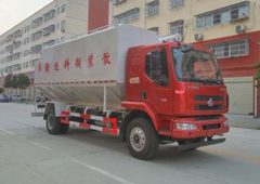 柳汽乘龍28方散裝飼料運輸車圖片