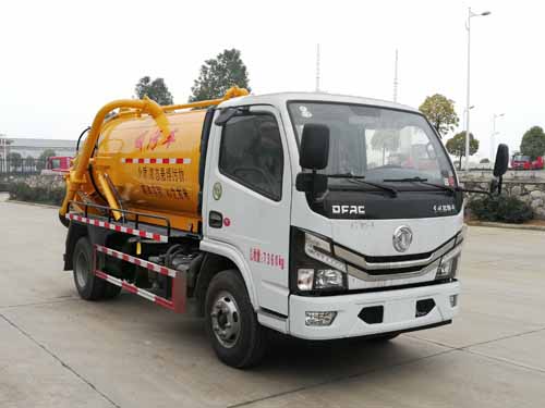 東風D6國六4方吸污車圖片
