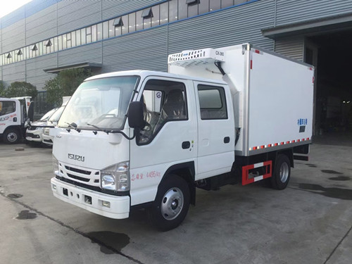 慶鈴五十鈴雙排座國(guó)六冷藏車圖片